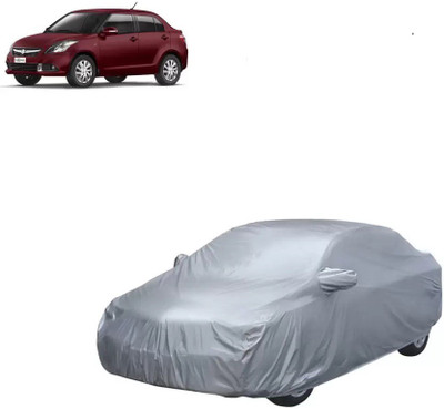 Balaji Car Cover For Hyundai Xcent (Without Mirror Pockets)(Silver)