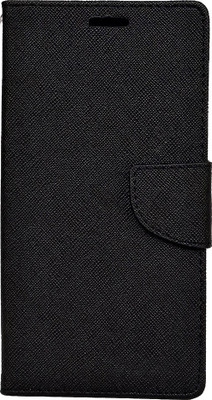 Avzax Flip Cover for Intex Aqua Lions 3G(Black, Dual Protection, Artificial Leather) Flipkart