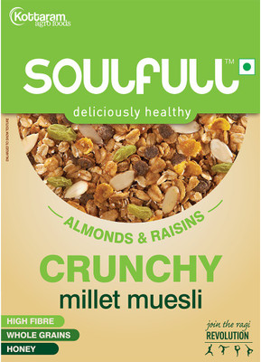 

Soulfull Millet Muesli - Crunchy(400 g, Box)