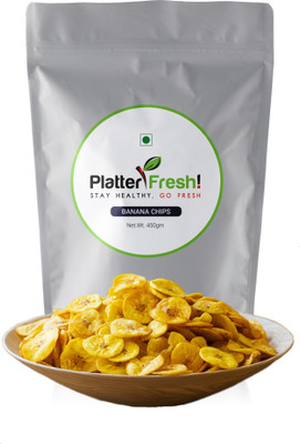 

Platter Fresh Kerala Home Made Banana Chips -450 Gm Chips(450 g)