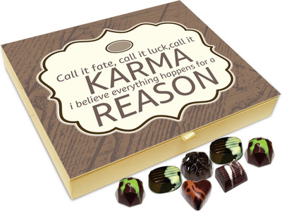 

Chocholik Gift Box - Call It Fate, Call It Luck, Call It - 20pc Truffles(240 g)