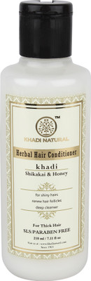 

Khadi Natural AYURVEDIC SHIKAKAI HONEY HAIR CONDITIONER SLS & PARABEN FREE(210 ml)