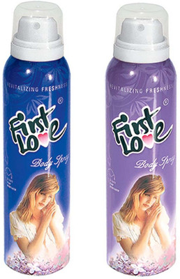

Jevton First Love Blue and Purple Deodorant Body Spray 150ML Each (Pack of 2) Deodorant Spray - For Men & Women(300 ml, Pack of 2)