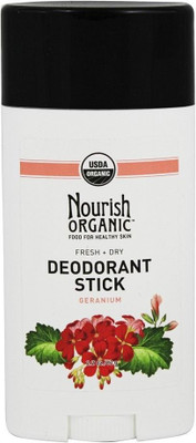 

Nourish Organic Fresh + Dry Deodorant Stick Geranium Deodorant Stick - For Men(62 g)