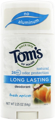 

Tom's Of Maine Natural Deodorant Stick Long-Lasting Apricot Deodorant Stick - For Men(64 g)