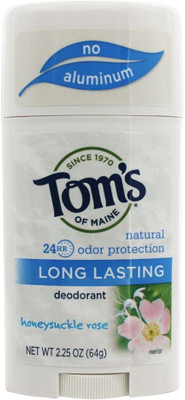 

Tom's Of Maine Natural Deodorant Stick Long-Lasting Honeysuckle Rose Deodorant Stick - For Men(64 g)