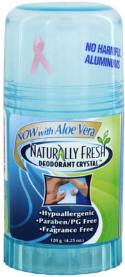 

Naturally Fresh Deodorant Crystal Twist Up Stick With Aloe Vera Blue Deodorant Stick - For Men(120 g)