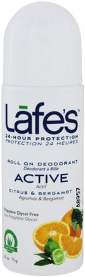 

Lafe's 24-Hour Protection Roll On Deodorant Active Citrus & Bergamot Deodorant Roll-on - For Men(73 ml)