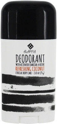 

Alaffia Deodorant With Activated Charcoal & Reishi Refreshing Coconut Deodorant Spray - For Men(75 g)