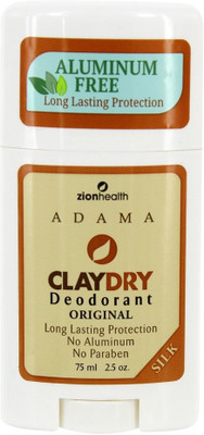 

Zion Health Adama Clay Dry Deodorant Original Deodorant Spray - For Men(75 ml)