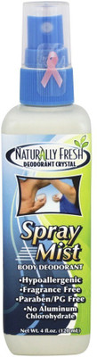 

Naturally Fresh Deodorant Crystal Spray Mist Fragrance-Free Deodorant Spray - For Men(120 ml)