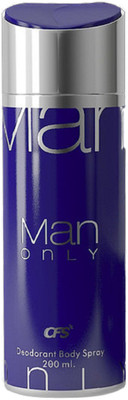 

CFS Man Only Blue Deodorant Body Spray 200ML Deodorant Spray - For Men(200 ml)