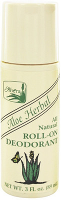 

Alvera All Natural Roll-On Deodorant Aloe Herbal Deodorant Roll-on - For Men(89 ml)