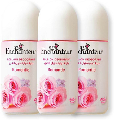 

Enchanteur Roll-On Deodorant, Charming Deodorant Roll-on - For Women(150 ml, Pack of 3)