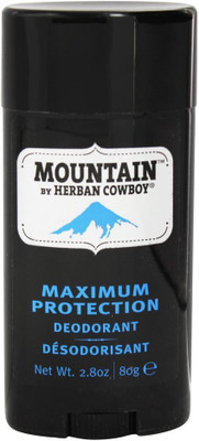 

Herban Cowboy Natural Grooming Deodorant Stick Maximum Protection Mountain Deodorant Stick - For Men(80 g)