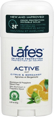 

Lafe's 24-Hour Protection Deodorant Stick Active Citrus & Bergamot Deodorant Stick - For Men(71 g)