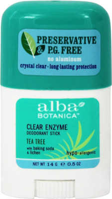 

Alba Botanica Clear Enzyme Deodorant Stick Tea Tree Travel Size Deodorant Stick - For Men(14 g)