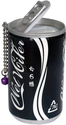 

The Viyu Box 1 Compartments metal Can Shape 30 Napkin(Black color)