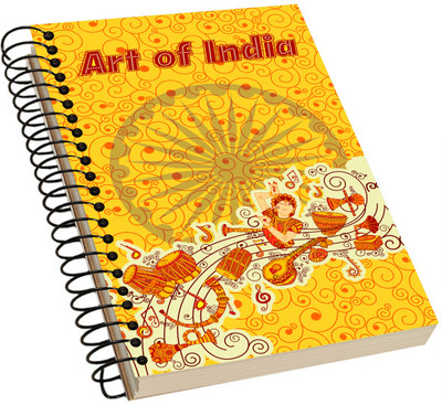 

Her Rang A5 Notebook(Innovative Acrylic Notebook, Multicolor)