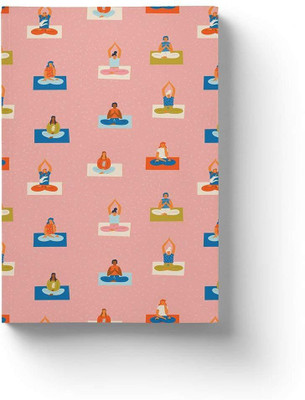 

Kids Mandi A5 Notebook(Handmade, Pink)