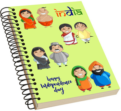 Clickplick A5 Notebook(Innovative Acrylic Notebook, Multicolor)