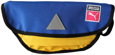 

Puma 89361601 Travel Duffel Bag(Blue, Yellow)