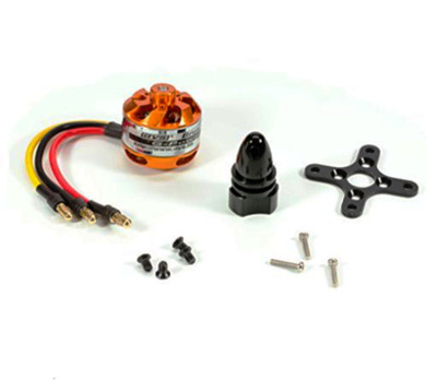 

Robodo DYS D2822 1100KV BLDC Multi-Rotor Outrunner Brushless Motor for Quadcopter(Orange, Silver)