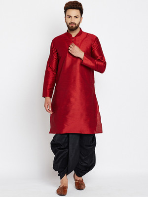 Nawab-Saheb Men Kurta Dhoti Pant Set