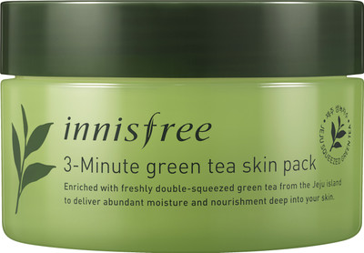 

Innisfree 3 Minute Green Tea Skin Pack(70 ml)