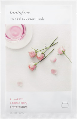 

Innisfree My Real Squeeze Mask - Rose(sheet mask)(20 ml)