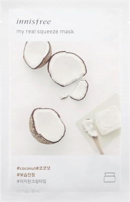 

Innisfree My Real Squeeze Mask - Coconut(sheet mask)(20 ml)