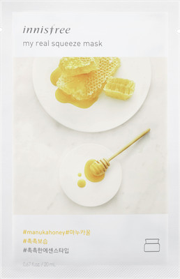 

Innisfree My Real Squeeze Mask - Manuka Honey(sheet mask)(20 ml)