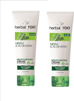 

HERBAL TREE NEEM & ALOEVERA mousterizing cream(100 ml)
