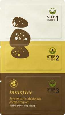 

Innisfree Jeju Volcanic Blackhead 3 Step Sheet(6 ml)