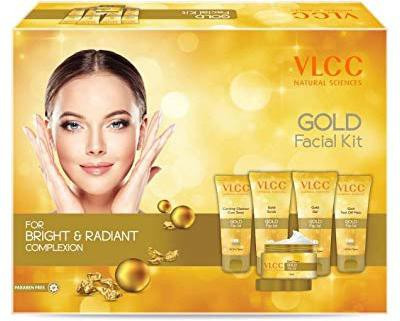 

VLCC Gold Radiance Facial Kit(Set of 4)