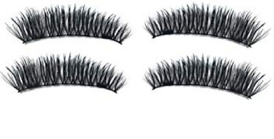 

sweetpea agnetic Eyelashes(4 PCS) - Magnet Ultra-thin 0.2mm - 3D Reusable Fake Eyelashes For Women(Pack of 4)