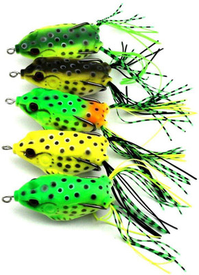 

Always Sporty Soft Bait Silicone Fishing Lure(Pack of 5, Size 5)