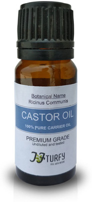 

Turfy Castor Hair Oil Pure Carrier Oil Pack Of 2 Hair Oil(15 ml)