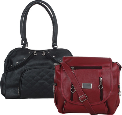 

Element Cart Sling Bag(Black, Maroon)