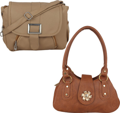 

Fillin Cart Sling Bag(Brown, Brown)