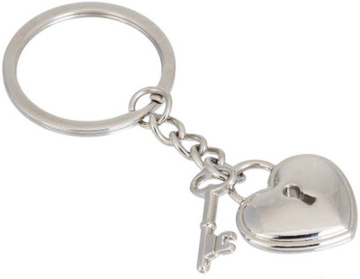 

Manishiwani Metal Heart Shape Lock Keychain Key Chain