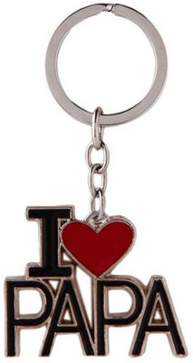 

Manishiwani Style I Love Papa Metal Key Chain Key Chain