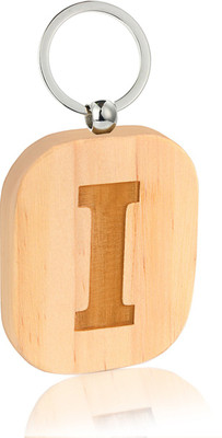 Flipkart SmartBuy Wooden Alphabet -I Key Chain