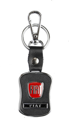 

Techpro Leatherite Red Fiat Locking Key Chain(Multicolor)