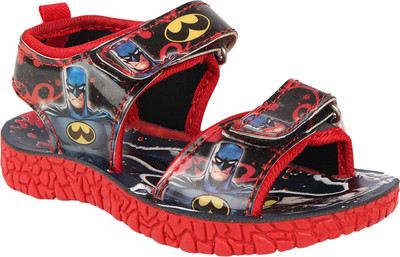 

WINDY Boys & Girls Velcro Flats(Red