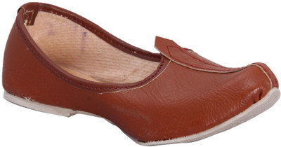 

Indcrown Boys Slip on Jutis(Brown