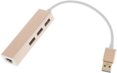 

Microware USB 3.0 to 10/100M RJ45 Ethernet LAN Network Adapter 100Mbps for PC Gold Lan Adapter(10 Mbps)