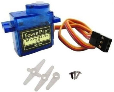 

TECHNOLOGYBAZAR SG90 9g Mini Servo - 9 gram Servo for RC & Robotics(Blue)