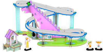 

Smartivity Motor Roller Dragon Coaster(Multicolor)