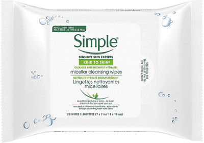 

Simple Make-Up Remover Wipes Makeup Remover(195 g)
